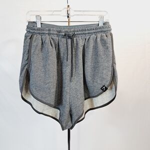 Gymshark Heather Dual Band Marled Herringbone Shorts‎